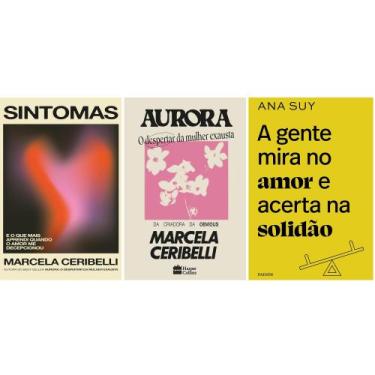 Imagem de Kit Sintomas + Aurora + A gente mira no amor e acerta na solidão - Har