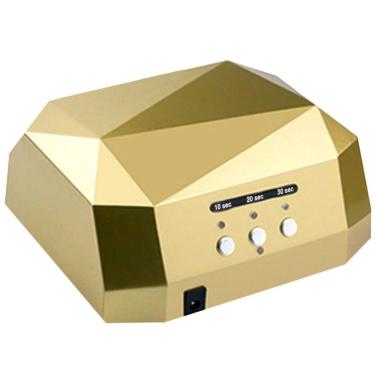 Imagem de Cabine Estufa Forno Uv Led Fibra Acrigel 110V 36W Dourado