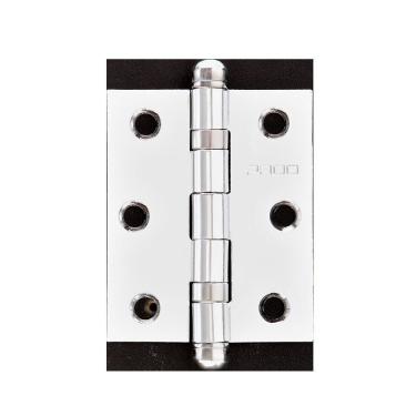 Imagem de Dobradiça Inox Polido Com Raio 3025 Pado Prata