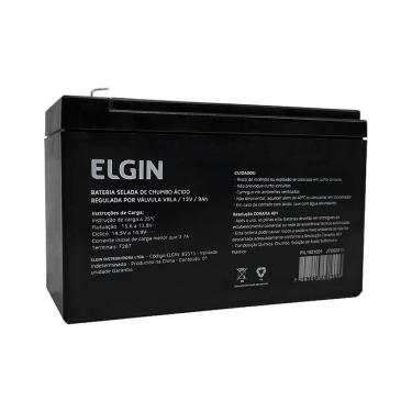 Imagem de Bateria Selada Elgin, P/ Nobreak, Vrla, 12v 9ah - 82313