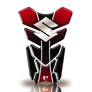 Imagem de Protetor De Tanque Adesivo Suzuki Vermelho