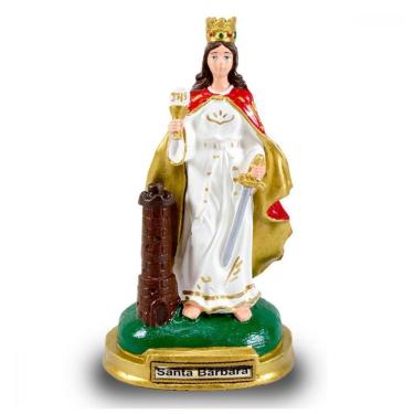 Imagem de Santa Imagem Barbara Em Borracha 20cm