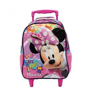 Imagem de Mochila Rodinha Infantil Escolar Menina G Minnie Dinsey Xeryus Roxo