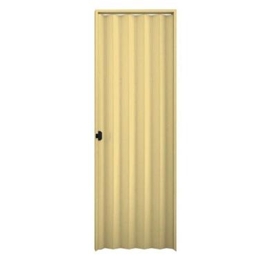Imagem de Porta Sanfonada Interna Plasbil PVC, Areia, 210 x 70 cm