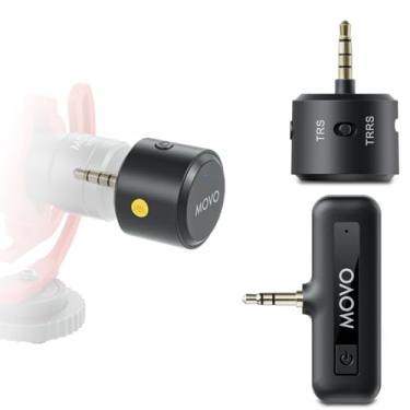 Imagem de Movo Adaptador De Microfone Shotgun Sem Fio Wm-Vxr10 Para Câmera/Dslr/3,5 Mm/Trs - Compatível Com Vxr10, Vxr10-Pro E Rode Videomicro