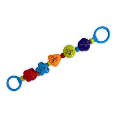 Imagem de Mobile Espiral para Bebê, 5 Personagens com Chocalho, para Carrinho, Berço e Bebê Conforto