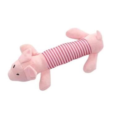 Imagem de Bichinho De Pelúcia Porco Happy Day Com Apito Para Pet - Elo Imports