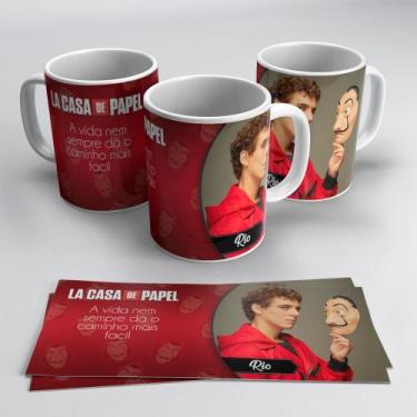 Imagem de Caneca Porcelana La Casa de Papel "Rio" - Live
