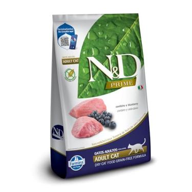 Imagem de N&D PRIME Ração Farmina N&D Prime Cordeiro E Blueberry Gatos Adultos - 1 5Kg