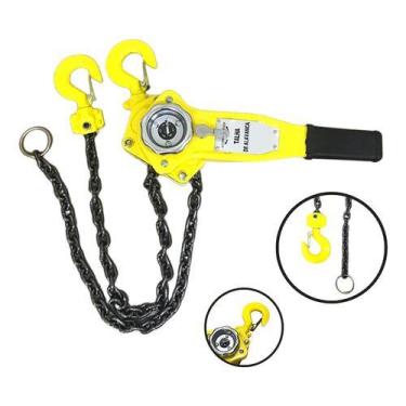 Imagem de Talha Manual Alavanca 3 Toneladas 3000 Kg Corrente 1,5 Metro - Importw