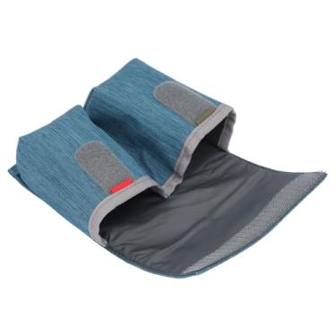 Imagem de Generic Saco de Bateria do Drone, Portátil Portátil Resistente a Arranhões Capa da Câmera 2 Bolsos para Externo (Azul)