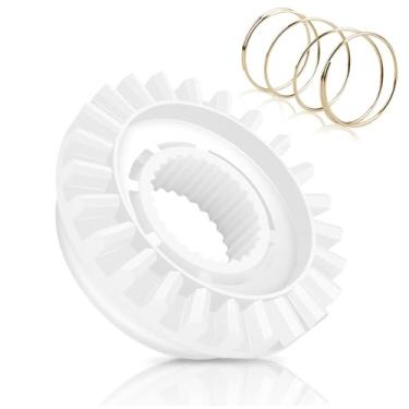 Imagem de Embreagem de máquina de lavar WH05X24185 atualizada e mola de arruela WH01X24434 adequada para lavadora GE/Hotpoint