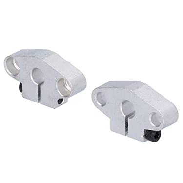 Imagem de Garosa Suporte do Eixo de Trilho Linear de Montagem de Flange Shf8, Suporte de Liga de Alumínio de 2pcs para Hardware CNC
