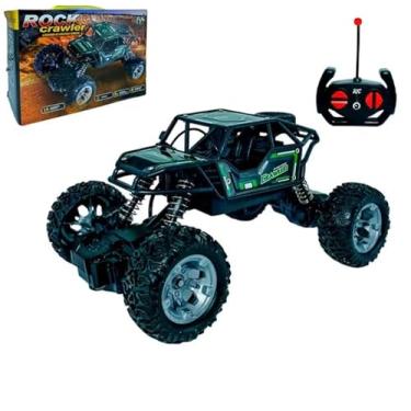 Imagem de Carrinho de Controle Remoto 4x4, Recarregável USB, 13,5 x 19,5 cm, Off-Road