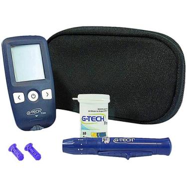 Imagem de Kit Medidor de Glicemia G-Tech Free