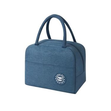 Imagem de Bolsa Térmica para Marmita 4L - Lancheira Térmica Compacta e Dobrável | Bolsa Térmica Pequena para Trabalho, Escola, Academia e Viagens | Design Leve, Resistente e Impermeável (Rosa)