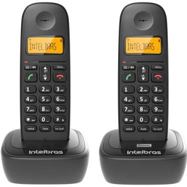 Imagem de Kit Telefone sem Fio Digital com Ramal Adicional Intelbras TS 2512 DEC