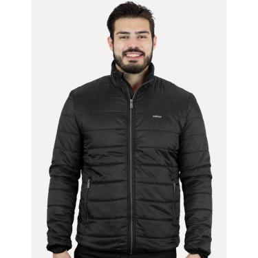 Imagem de Jaqueta Colcci Masculina Matelasse Gola Alta Preta-Masculino