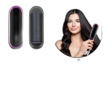 Imagem de Pente Alisador De Cabelo Ânion 3 Em 1 - E&A Hair