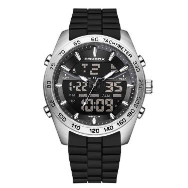 Imagem de Relógio Masculino Digital com Duplo Display Luminoso Design Esportivo Impermeavel