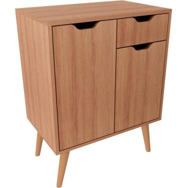 Imagem de Gabinete para Banheiro 60 cm 2 Portas 1 Gaveta Meire