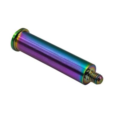 Imagem de oshhni Guia de tensor de corrente de bicicleta, eixo da roda, prensador de corrente, peças resistentes ao desgaste, rosca M5, fácil de instalar, acessórios, 10 Mm X 46.5 Mm