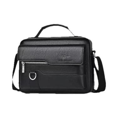 Imagem de Bolsa De Ombro De Poliéster Casual Masculina Crossbody Business Briefc