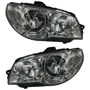 Imagem de Par Farol Palio Strada Siena 2004 2005 2006 A 2010 Cromado