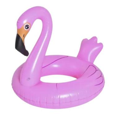 Imagem de Boia Jumbo de Flamingo 115cm - DM Toys