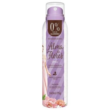 Imagem de Desodorante Alma de Flores Aerossol Feminino Mulher Fragrâncias Perfum