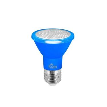 Imagem de Lâmpada Led Par 20 6w Bivolt E27 Luz Azul Kian