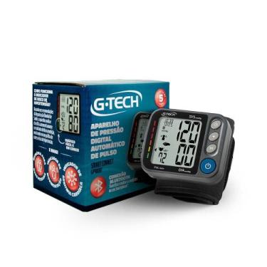 Imagem de Aparelho Medidor De Pressão Digital Pulso Bluetooth G-tech Cor Preto