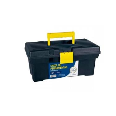 Imagem de Kit 4 Caixa de Ferramentas Plástica Média 20x40cm - 16" - METASUL