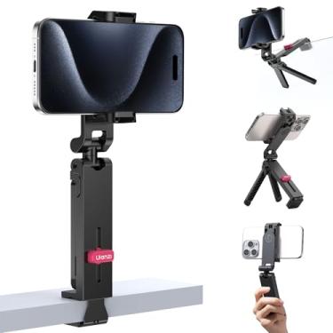 Imagem de ULANZI MA89 Suporte de telefone de avião, rotação de 360°, suporte de tripé de telefone para voar, mesa, casa, voo longo, essencial para viagem com as mãos livres para mulheres e homens