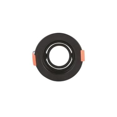Imagem de Spot de Embutir Redondo Preto Par30 E27 Direcionável Recuado 17cm - GA
