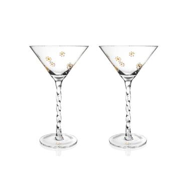 Imagem de Jogo De Taças Copa E Cia 2 Peças Aquarelle Margarida - Drink 270 Ml