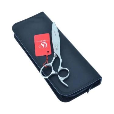 Imagem de Tesoura De Cabelo De 6 Polegadas Com Lâmina Larga Para Salão De Beleza