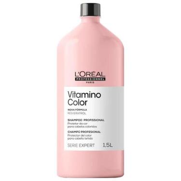 Imagem de Shampoo Profissional Loreal Vitamino Color Resveratrol 1,5 L