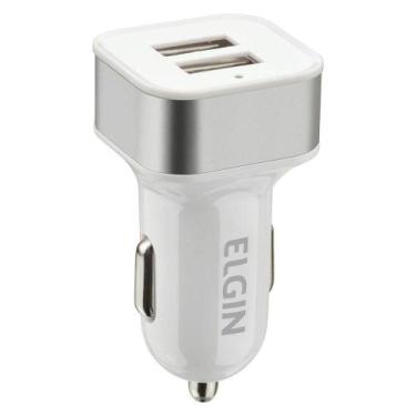 Imagem de Carregador Automotivo 2 Saida Usb - ELGIN