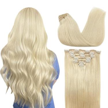 Imagem de Extensões de cabelo GOO GOO Real Human Hair 18 polegadas 120 g de plat