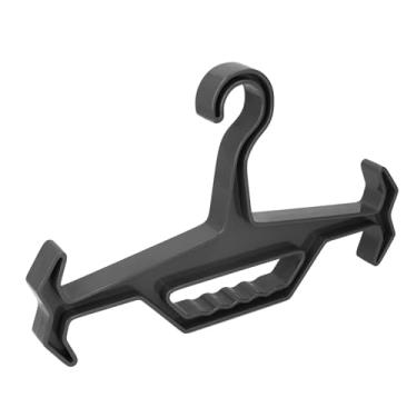 Imagem de Yunir Cabide para Serviço Pesado Multiuso, Anti-deslizamento, Cabide de Roupas de Alta Carga, Ideal para Armadura Corporal, Polícia, Equipamento Militar, Mergulho, Equipamento de (Preto)