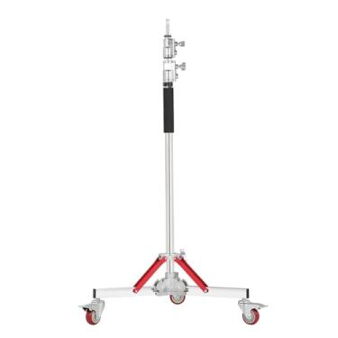 Imagem de Tripé de vídeo GVM de 300 cm, suporte de tripé de câmera de liga de alumínio resistente com cabeça de arrasto fluido, placa QR compatível com Cano Niko Son e outras câmeras de vídeo DSLR, carrega até