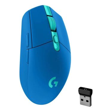 Imagem de Mouse Gamer Sem Fio Logitech G305 Lightspeed - Azul Cor Blue