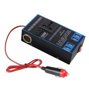 Imagem de Inversor De Carro 12V Para 110V E 24V Para 220V Com Carregamento Rápid