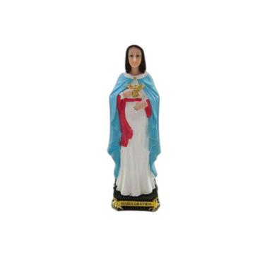 Imagem de Imagem Nossa Senhora Grávida Resina 15 Cm