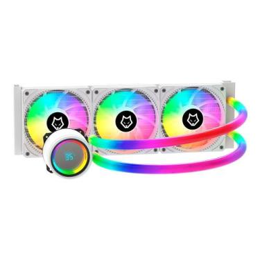 Imagem de Water Cooler Husky Icy Comet, Iluminação ARGB, 360mm, AMD e Intel, Bra