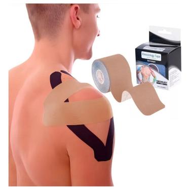 Imagem de Fita Kinesio Tape Bandagem Elástica Sport Fita Gudeltec