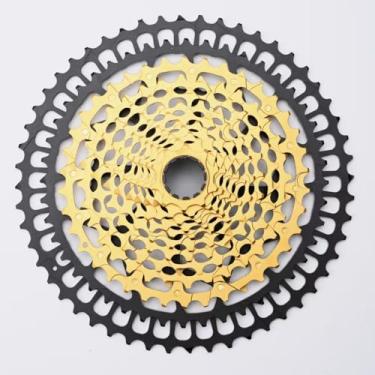 Imagem de SpEDAO 10-52T 12 Velocidades Cassete Bicicleta MTB 12S Mountain XD para SX NX GX (Ouro)