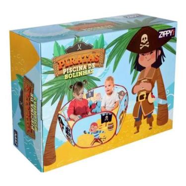 Imagem de Piscina de Bolinhas Infantil Cestinha Menino Menina Mickey Minnie - Zi