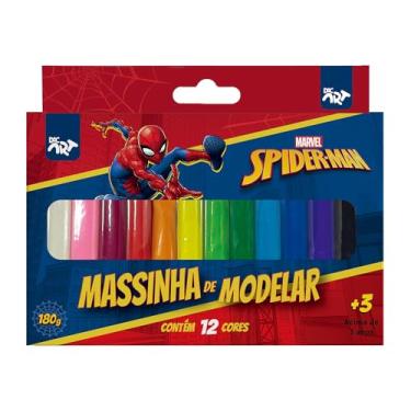 Imagem de DAC - Kit Massinha de Modelar com 12 Cores - Homem Aranha